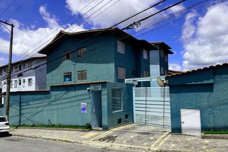 Apartamento para alugar com 57m², 2 quartos e 1 vagaFachada e portaria