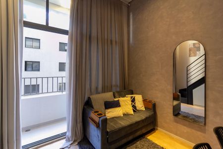 Apartamento à venda com 24m², 1 quarto e sem vagaSala