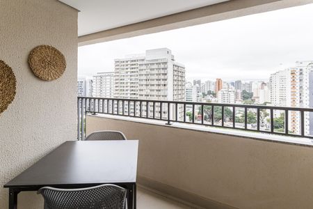 Varanda de apartamento para alugar com 1 quarto, 31m² em Moema, São Paulo