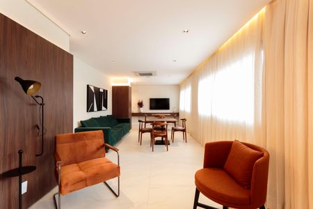 Apartamento à venda com 31m², 1 quarto e sem vagaÁrea comum - Salão de festas