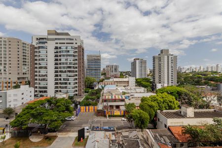 Sacada de apartamento para alugar com 2 quartos, 37m² em Indianópolis, São Paulo