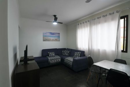 Sala de apartamento para alugar com 2 quartos, 80m² em Enseada, Guarujá