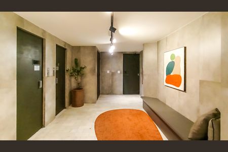 Studio para alugar com 30m², 1 quarto e sem vaga Studio para alugar com 30m², 1 quarto e sem vagaHall do predio
