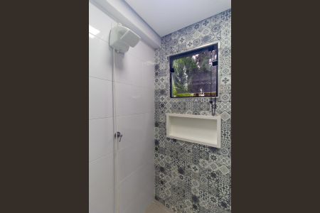 Casa de condomínio para alugar com 46m², 2 quartos e 1 vagaBanheiro Social