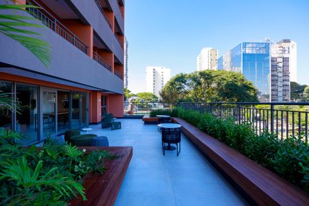 Área Comum de kitnet/studio para alugar com 0 quarto, 29m² em Santo Amaro, São Paulo