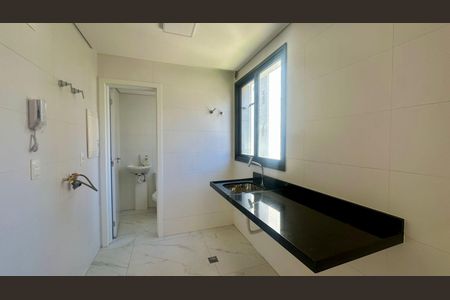 Área de serviço de apartamento para alugar com 3 quartos, 116m² em Funcionários, Belo Horizonte