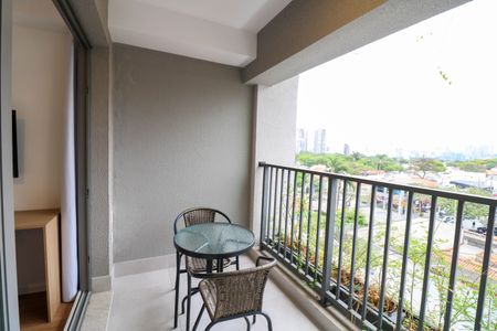 Studio à venda com 30m², 1 quarto e 1 vagaVaranda Studio