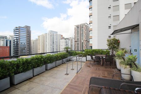 Área comum de apartamento à venda com 1 quarto, 45m² em Vila Olímpia, São Paulo