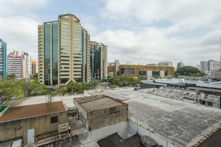 Vista da Sala de apartamento para alugar com 2 quartos, 41m² em Indianópolis, São Paulo
