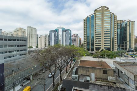 Vista da Sala de apartamento para alugar com 2 quartos, 41m² em Indianópolis, São Paulo