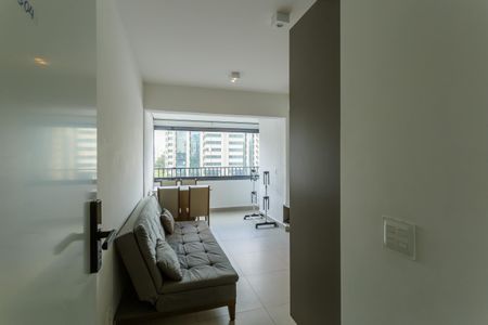 Sala de apartamento para alugar com 2 quartos, 41m² em Indianópolis, São Paulo