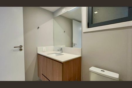 Studio para alugar com 43m², 1 quarto e sem vagaBanheiro da Suíte