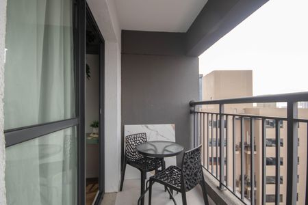 Apartamento à venda com 26m², 1 quarto e sem vagaVaranda