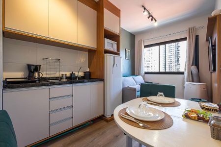 Apartamento à venda com 24m², 1 quarto e sem vaga Apartamento à venda com 24m², 1 quarto e sem vagaSala/Cozinha