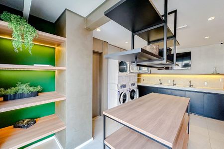 Studio para alugar com 36m², 1 quarto e sem vagaLavanderia