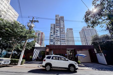 Studio para alugar com 36m², 1 quarto e sem vaga Studio para alugar com 36m², 1 quarto e sem vagaFachada e portaria