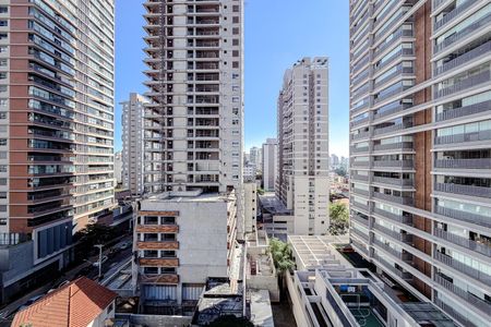 Studio para alugar com 36m², 1 quarto e sem vaga Studio para alugar com 36m², 1 quarto e sem vagaVista da Varanda