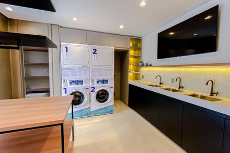 Studio para alugar com 36m², 1 quarto e sem vagaLavanderia