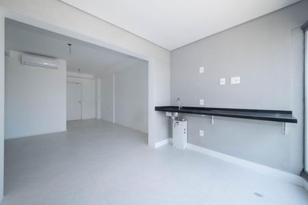 Studio à venda com 32m², 1 quarto e sem vagaVaranda - Cozinha