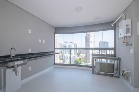 Studio à venda com 32m², 1 quarto e sem vagaVaranda - Cozinha