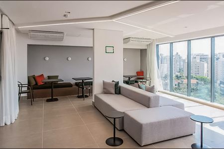 Studio à venda com 27m², 1 quarto e sem vaga Studio à venda com 27m², 1 quarto e sem vagaÁrea comum - Salão de festas
