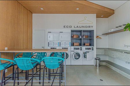 Studio à venda com 27m², 1 quarto e sem vaga Studio à venda com 27m², 1 quarto e sem vagaÁrea comum - Lavanderia