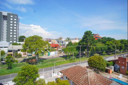 Varanda - Vista de apartamento à venda com 1 quarto, 61m² em Jardim Itu, Porto Alegre