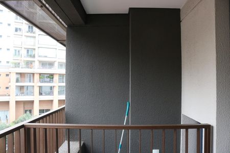 Varanda do Studio de apartamento para alugar com 1 quarto, 26m² em Perdizes, São Paulo