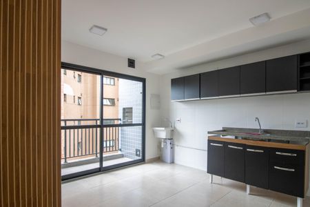Sala/Cozinha de apartamento à venda com 2 quartos, 42m² em Jardim Ampliação, São Paulo