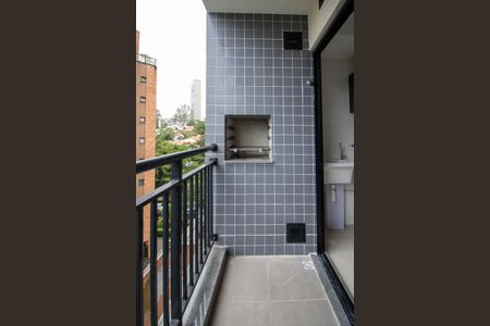 Varanda da Sala de apartamento à venda com 2 quartos, 42m² em Jardim Ampliação, São Paulo
