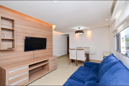 Sala de apartamento para alugar com 4 quartos, 110m² em São Lucas, Belo Horizonte