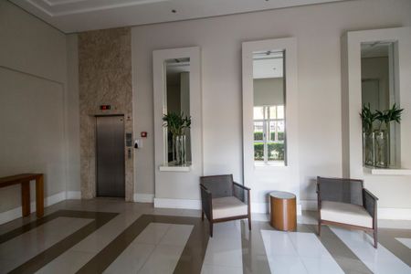 Apartamento à venda com 107m², 3 quartos e 2 vagasHall social