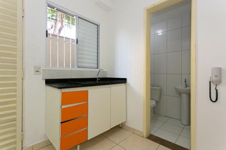 Cozinha de kitnet/studio para alugar com 1 quarto, 20m² em Tatuapé, São Paulo