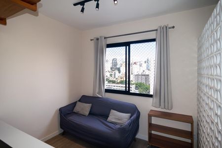 Sala de apartamento para alugar com 1 quarto, 26m² em Bela Vista, São Paulo