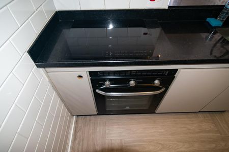 Cozinha de apartamento para alugar com 1 quarto, 26m² em Bela Vista, São Paulo