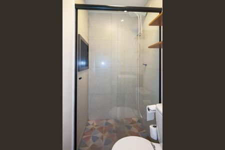 Apartamento para alugar com 26m², 1 quarto e sem vaga Apartamento para alugar com 26m², 1 quarto e sem vagaBanheiro social