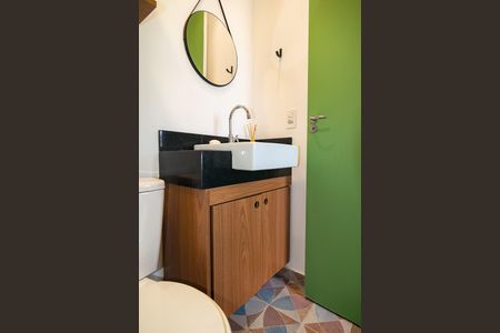 Apartamento para alugar com 26m², 1 quarto e sem vaga Apartamento para alugar com 26m², 1 quarto e sem vagaBanheiro social