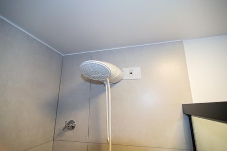 Banheiro social de apartamento para alugar com 1 quarto, 26m² em Bela Vista, São Paulo