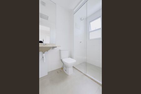 Banheiro da Suíte de apartamento para alugar com 2 quartos, 70m² em Parque Industrial, São José dos Campos