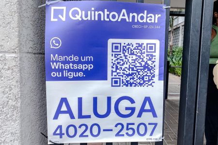 Apartamento para alugar com 27m², 1 quarto e sem vaga Apartamento para alugar com 27m², 1 quarto e sem vagaPlaquinha