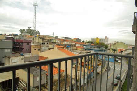 Varanda da Sala de apartamento para alugar com 1 quarto, 44m² em Vila Santa Luzia, São Bernardo do Campo