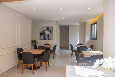 Apartamento à venda com 44m², 1 quarto e sem vagaÁrea comum - Salão de festas