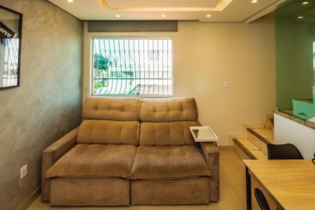 Sala de apartamento à venda com 3 quartos, 114m² em Rio Branco, Belo Horizonte