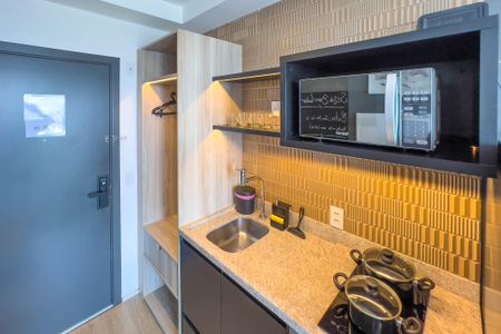 Studio à venda com 23m², 1 quarto e 1 vagaCozinha