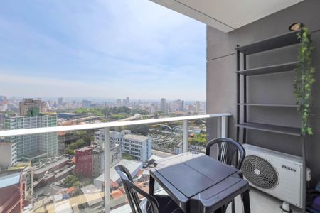 Studio à venda com 23m², 1 quarto e 1 vagaVaranda