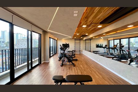 Studio para alugar com 23m², 1 quarto e sem vaga Studio para alugar com 23m², 1 quarto e sem vagaAcademia