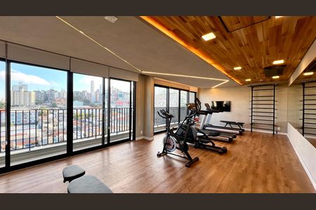 Studio para alugar com 23m², 1 quarto e sem vaga Studio para alugar com 23m², 1 quarto e sem vagaAcademia