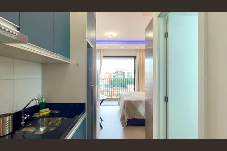 Studio para alugar com 23m², 1 quarto e sem vaga Studio para alugar com 23m², 1 quarto e sem vagaCozinha