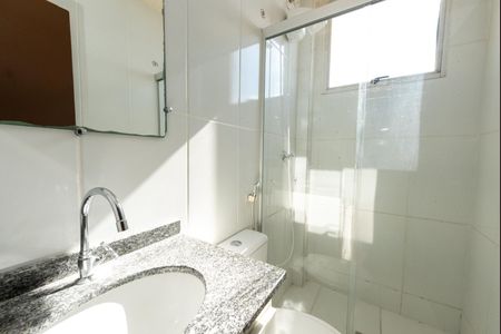 Banheiro de apartamento para alugar com 2 quartos, 53m² em Novo Eldorado, Contagem