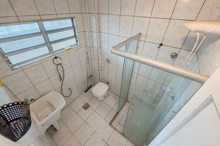 Banheiro de kitnet/studio à venda com 1 quarto, 32m² em Liberdade, São Paulo